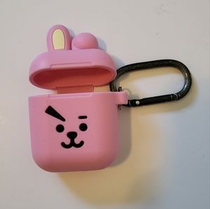 BT21 BTS Kooky 1st Gen Airpod Case, Pink